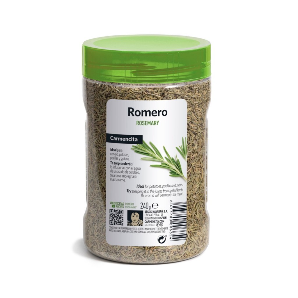 Romero embotellado 240g